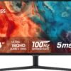 027880e3-050b-4ab5-934d-16073cbe3acb.jpg Samsung - 34” ViewFinity S5 Ultrawide QHD 100Hz AMD FreeSync Monitor with HDR10 (DisplayPort, HDMI) - Black