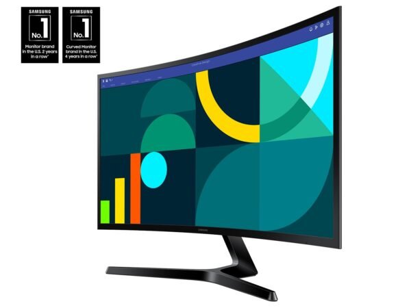 Samsung - 27" S3 (S36GD) LED FHD 100Hz Curved Monitor (HDMI, D-sub) - Black