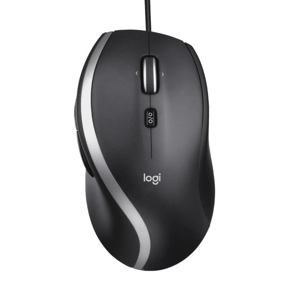 2c2b2231-df0a-484e-8d33-03e46fd8acf9.jpg Logitech - M500s Advanced Wired Optical Mouse with Hyper-fast Scrolling & Tilt - Wired - Black
