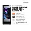 CyberPowerPC - Gamer Supreme Gaming Desktop - AMD Ryzen 7 7800X3D - 32GB Memory - AMD Radeon RX 9070 XT 16GB - 2TB PCIe 4.0 SSD - Black