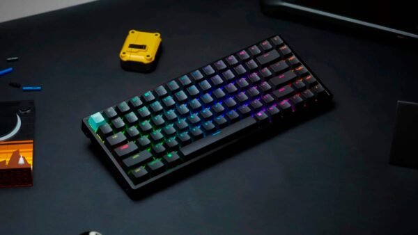36c9745e-4093-48ba-87ef-843e36b3c6dc.jpg Keychron - K2 HE 75% Custom Wireless RGB Mechanical Keyboard with Programmable QMK/VIA Hot-Swappable Magnetic Switch - Black