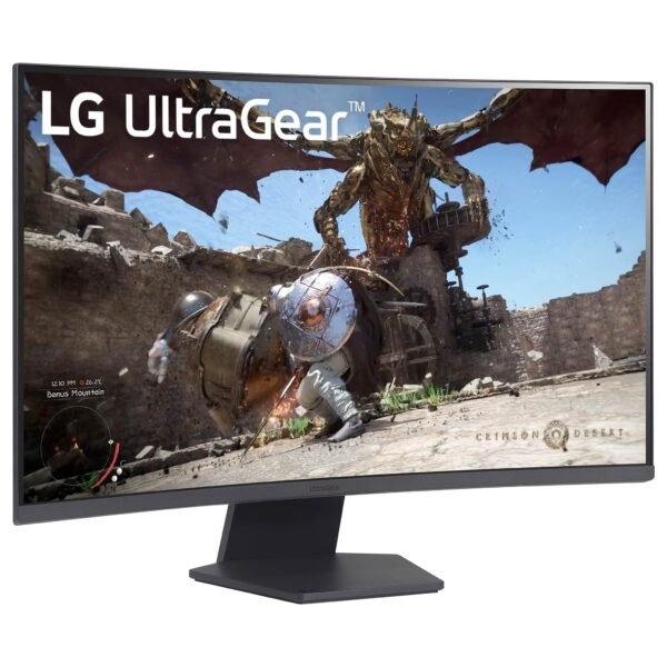 LG - UltraGear 31.5" QHD 180Hz 1ms AMD FreeSync Gaming Monitor with HDR 10 - Black
