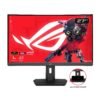 ASUS - ROG Strix 27” Curved 1440P 180Hz FreeSync Gaming Monitor with HDR (DisplayPort,HDMI,USB) - Black