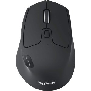 5592421_sd.jpg Logitech - M720 Triathlon Wireless Optical Mouse - Wireless - Black