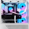 61298590-e7e3-4078-8521-21573166c3f5.jpg iBUYPOWER - Element Pro Gaming Desktop PC-AMD Ryzen 7 9800X3D, NVIDIA GeForce RTX 5070Ti 16GB, 32GB DDR5 RGB,2TB SSD - White