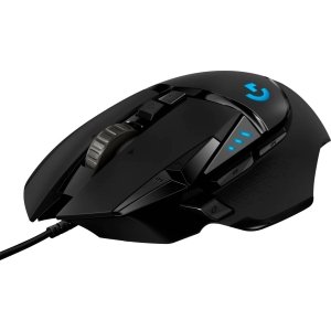6265133_sd.jpg Logitech - G502 HERO Wired Optical Gaming Mouse with RGB Lighting - Wired - Black