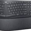 6395346_sd.jpg Logitech - ERGO K860 Ergonomic Full-size Wireless Keyboard for Windows and Mac with Palm Rest - Black