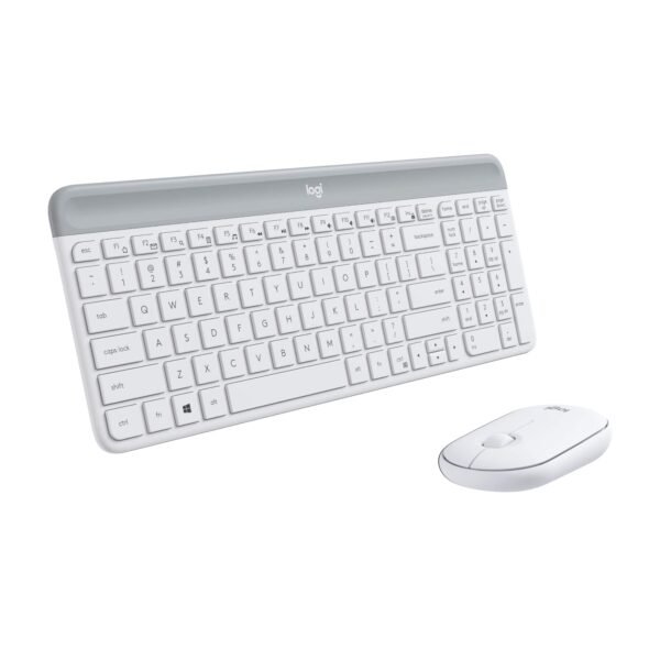 6411501_sd.jpg Logitech - MK470 Full-size Wireless Scissor Keyboard and Mouse Bundle for Windows with Quiet clicks - Off-White