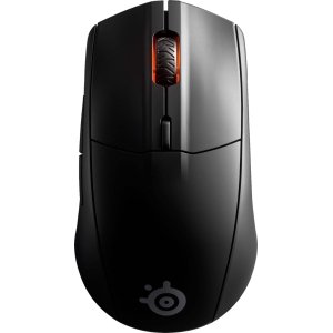 6439122_sd.jpg SteelSeries - Rival 3 Lightweight Wireless Optical Gaming Mouse with Brilliant Prism RGB Lighting - Wireless - Black
