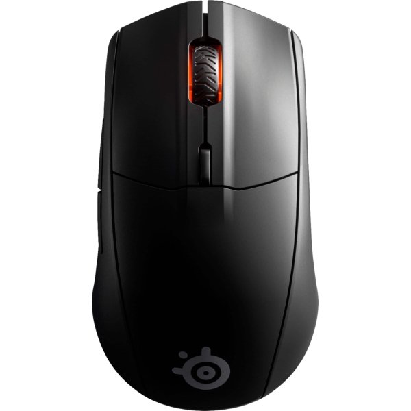 6439122_sd.jpg SteelSeries - Rival 3 Lightweight Wireless Optical Gaming Mouse with Brilliant Prism RGB Lighting - Wireless - Black