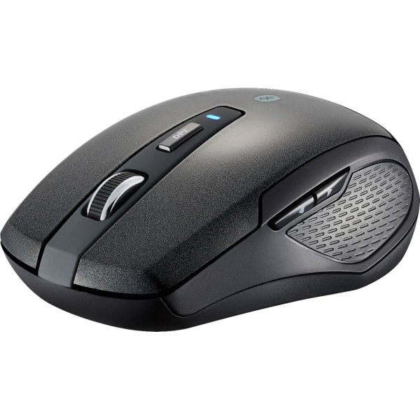 6453629cv14d.jpg Best Buy essentials™ - Lightweight Bluetooth Optical Standard Ambidextrous Mouse with 6-Button - Wireless - Black