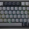 6572502_sd.jpg CORSAIR - K65 PLUS RGB 75% Wireless Mechanical Pre-Lubricated MLX Red Linear Switch Gaming Keyboard with Hot-Swappable Switches - Black/Gray