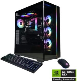 CyberPowerPC - Gamer Xtreme Gaming Desktop - Intel Core Ultra 7 265F - 32GB Memory - NVIDIA GeForce RTX 5060 Ti 16GB - 2TB PCIe 4.0 SSD - Black