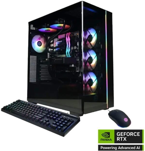 731e8d45-5e9b-4ccc-aba5-8a406ae05c23.jpg CyberPowerPC - Gamer Xtreme Gaming Desktop - Intel Core Ultra 7 265F - 32GB Memory - NVIDIA GeForce RTX 5060 Ti 16GB - 2TB PCIe 4.0 SSD - Black