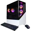 CyberPowerPC - Gamer Master Gaming Desktop - AMD Ryzen 7 8700F - 16GB Memory - AMD Radeon RX 7600 8GB - 1TB PCIe 4.0 SSD - White