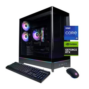 CyberPowerPC - Gamer Xtreme Gaming Desktop - Intel Core i9-14900F - 32GB Memory - NVIDIA GeForce RTX 5070 12GB - 1TB PCIe 4.0 SSD - Black
