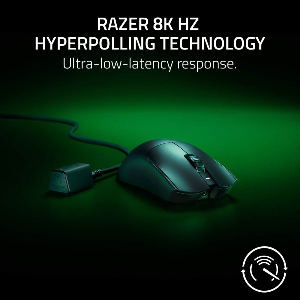 Razer - Viper V3 Pro Ultra-Lightweight Optical Gaming Mouse with 95 Hour Battery Life - Wireless - Black