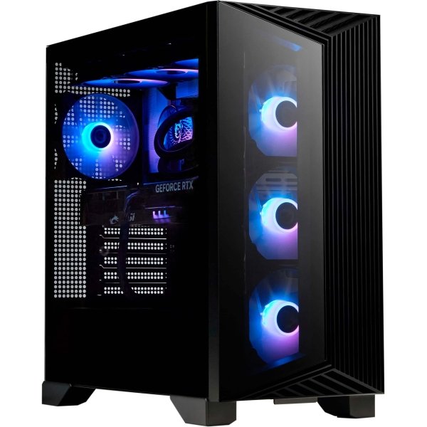 MSI - Aegis ZS2 Gaming Desktop - AMD Ryzen R9-9900X - 32GB Memory - NVIDIA GeForce RTX 5070 - 2TB SSD - Black