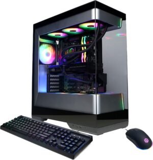 CyberPowerPC - Gamer Supreme Gaming Desktop - AMD Ryzen 9 9950X3D - 64GB Memory - NVIDIA GeForce RTX 5080 16GB - 4TB PCIe 4.0 SSD - Black