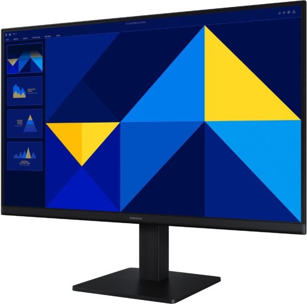 Samsung - 24" S3 (S30GD) IPS LED FHD 100Hz Monitor (HDMI, D-sub) - Black