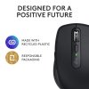 Logitech - MX Anywhere 3S Wireless Bluetooth Optical Fast Scrolling Mouse with Programmable Buttons - Wireless - Black