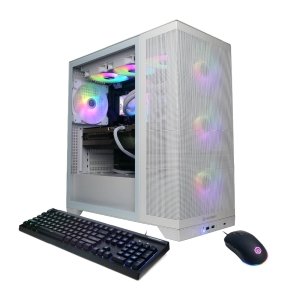 CyberPowerPC - Gamer Supreme Gaming Desktop - AMD Ryzen 9 9900X - 32GB Memory - NVIDIA GeForce RTX 5080 16GB - 2TB PCIe 4.0 SSD - White