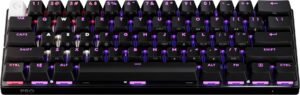 Logitech - PRO X 60 LIGHTSPEED TKL 60% Wireless Mechanical GX Optical Tactile Switch Gaming Keyboard with LIGHTSYNC RGB - Black