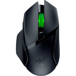 ba1b2833-d7f6-4ced-a1ac-caa23daf2ec1.jpg Razer - Basilisk V3 X HyperSpeed Optical Gaming Mouse with 9 Customizable Controls - Wireless - Black