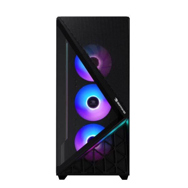iBUYPOWER - Slate Gaming Desktop PC - AMD Ryzen 7 9800X3D, AMD Radeon RX 9070XT 16GB, 32GB DDR5 RGB,2TB NVMe SSD - Black